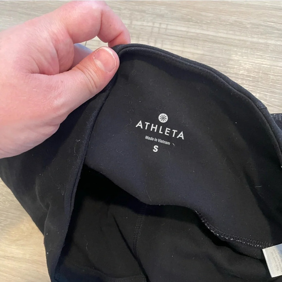 Athleta Powervita High Waist Blossom Intuition Floral Mesh Leggings 7/8 small - Picture 8 of 13